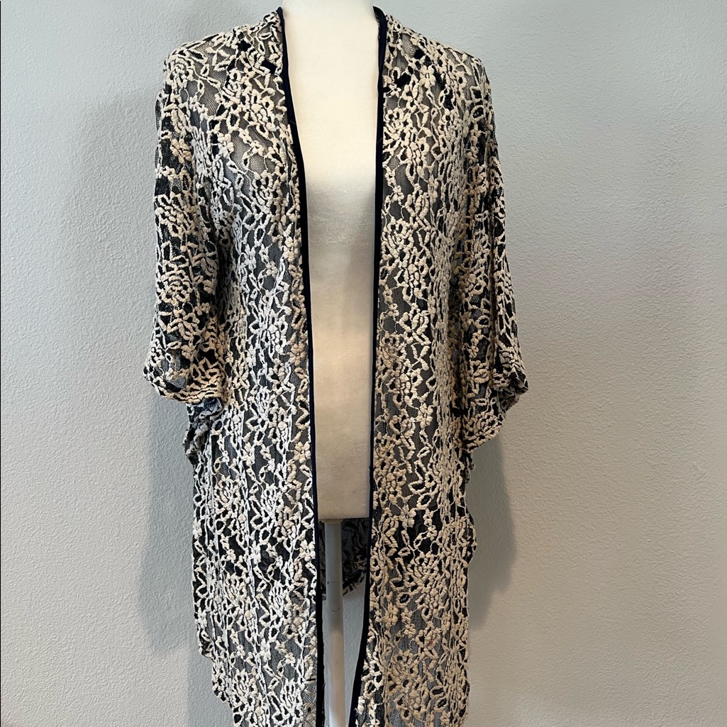Floral Lace Cover With Hood